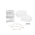 thumbnail image 2 of 40 Pack Instant Invisible Face Stickers Facial Makeup Face Lift Tool Face Lift With V Shape Face Stickers Invisible Thin Face Stickers Fff, 2 of 5