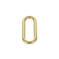 thumbnail image 2 of 20122 Natural Brass, Single Loop, Solid Brass-LL, Multiple Sizes, 2 of 10