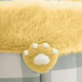 thumbnail image 5 of JLFNYA Cat Dog Kennel, 14.1 x 14.1 x 11.8 in Cat Beds, Puppy Bed, Plush Dog Mattress, Thickened Dog Kennel Mat for Fall and Winter, Suitable for Puppy Curl Sleeping, Cat Beds for Indoor Cats, 5 of 6