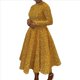 thumbnail image 2 of Vestido de Lentejuelas para Mujer, Talla Grande, Larga, Corte A, Acampanado, para Fiesta, Cóctel, Noche, Brillante, Champán M, 2 of 6