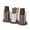 Silver, variant on 3-in-1 Walnut Coffee Bar Organizer with Dual Cup Dispenser, Paper Cup Holder and Storage Caddy for Office and Bathroom, Black