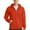 Orange, variant on Men's Cotton Blend Hoodie Full Zip