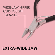 Japonesque Velvet Touch Manicure Nipper, Cuticle Trimmer & Cuticle Remover