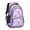 Paisley and Floral-1, variant on Paisley and Floral Blue Pattern Cute School Backpack Bag with Padded Back and Adjustable Shoulder Straps 16.9 X 12.6 X 5.9 Inches