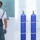 thumbnail image 4 of KAKOWELY Soporte Para De Gas Hierro Y Plástico Con Correa Fuerte Para Montaje En Pared O, 4 of 8