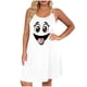 thumbnail image 1 of Camisa de Manga Corta Vestido para las Mujeres Suspender Suelto sin Mangas Vestido de Noche Suave Cómodo Ropa de Dormir, 1 of 6