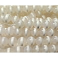 thumbnail image 4 of 8mm Tibetan Style White Line Agate Smooth Beads Genuine Gemstone Natural Jewelry Making, 4 of 4