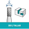 thumbnail image 3 of Acc Escariador 193 Alta Velocidad Paralelo 5/64 In 2615000193 Dremel Dremel 2615000193, 3 of 4