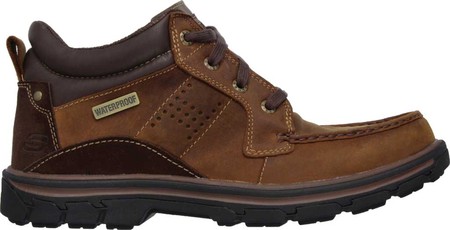 skechers relaxed fit segment melego men's waterproof chukka boots