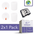 thumbnail image 1 of Enbizio Vacuum Filter Replacement 1 HEPA Filter, 2 Foam, 2 Felt - Shark Rotator Professional Lift Away NV500 NV501 NV502 NV505 NV510 NV552 NV642 UV560 Compatible Kit, 1 of 4