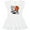 AA-White, variant on Inktastic Little Sister and Biggest Fan Basketball Player Girls Baby Dress