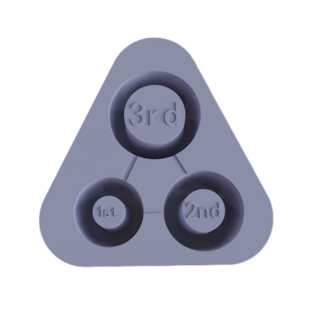 pstuiky Bandeja de hielo reutilizable con tapa para 3 moldes cilíndricos huecos. Ideal para vasos, tazas, cócteles, whisky y café.
