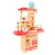 thumbnail image 3 of Juego de cocina para niños con sonido realista, luz, rociador, fregadero, juego de rol, juguetes de cocina rosa para niños de 3 a 8 años, 65 cm, 3 of 14