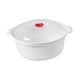 thumbnail image 3 of Recipiente para microondas con tapa Utensilios de cocina para microondas Práctico recipiente para sopa Recipiente para servir 22x10cm, 3 of 9