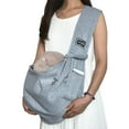 thumbnail image 4 of Bolsa de Hombro para Perros Y , Bolsa de Transporte de con Bolsillo, Bolsa de Mano para Y Mascotas para Senderismo, Perros Peq , Gris Yinane Portador de animales, 4 of 8