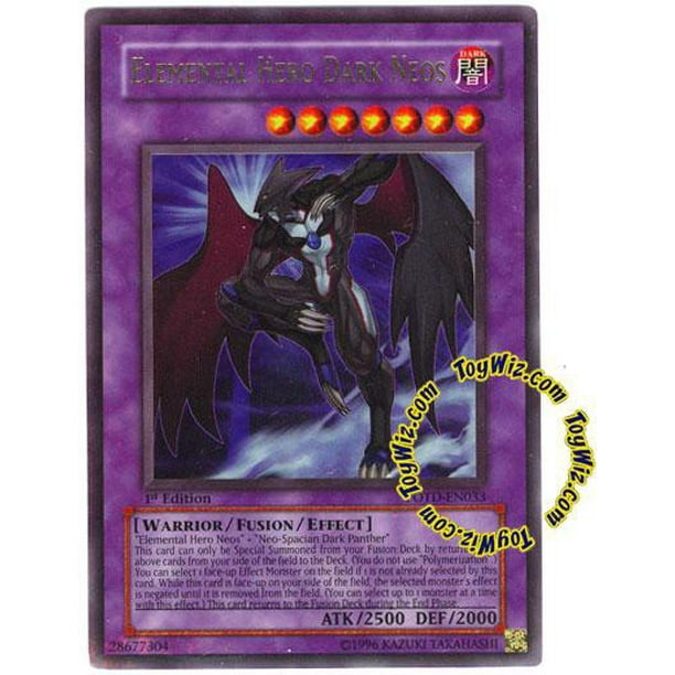 Yugioh Power Of The Duelist Elemental Hero Dark Neos Potd En033 Walmart Com Walmart Com