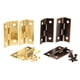 thumbnail image 5 of 4 unids 34x22mm Bronce antiguo / gabinete de oro bisagras Accesorios de muebles Cajas de regalo de madera Cajas de puerta decorativa Muebles de bisagra de puerta, 5 of 7