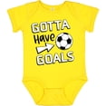thumbnail image 3 of Inktastic Gotta Have Goals- Soccer Boys or Girls Baby Bodysuit, 3 of 5