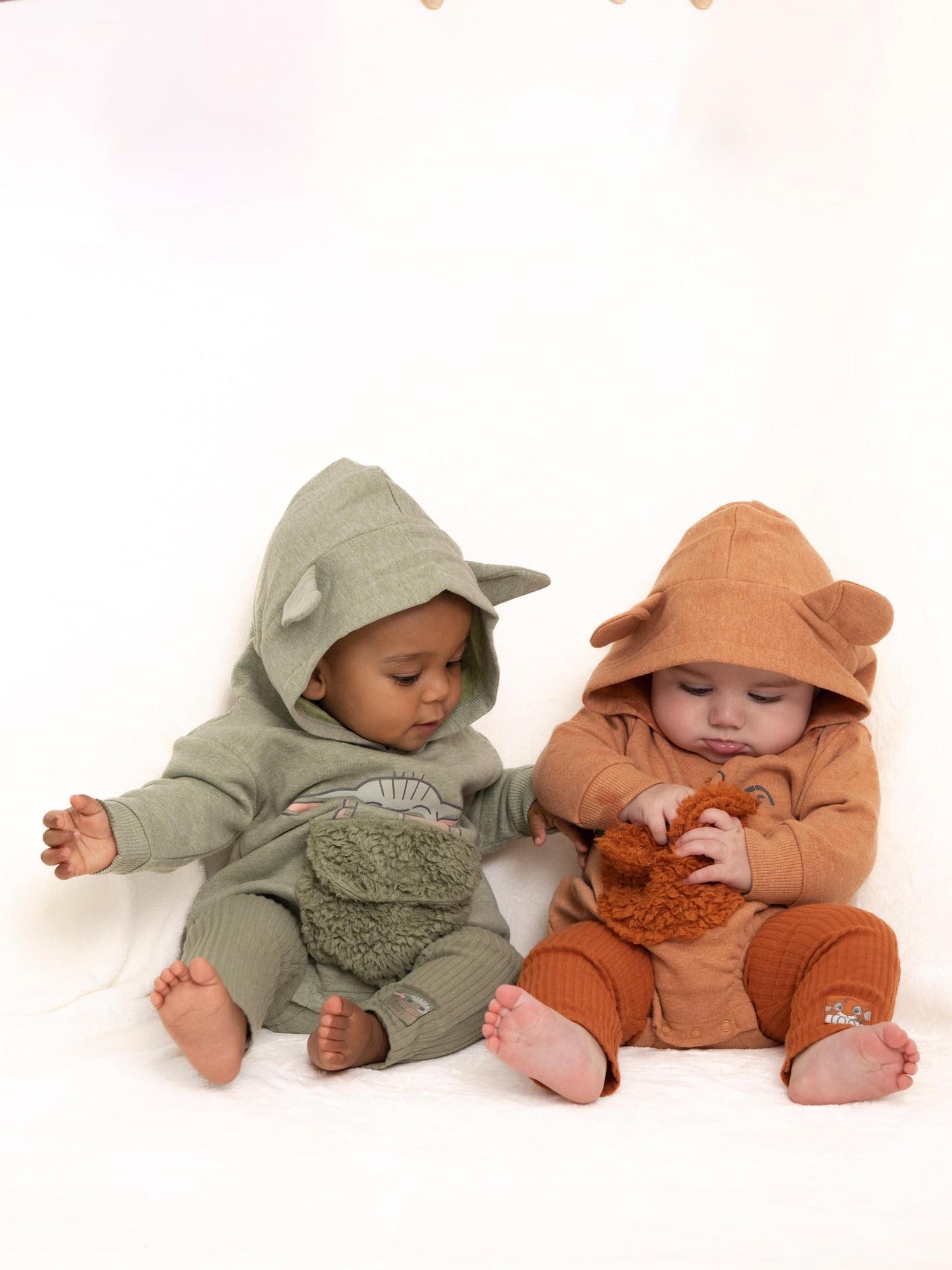 STAR WARS Baby Boys and Toddler Boys Baby Yoda Costume – Long