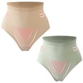 thumbnail image 2 of IROINNID Underwear For Women At Hip Ladies Comfortable Large Size Warm Belly Hip Lift Thin Waist Panties Solid Color Control Panties, 2 of 9