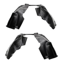 TRQ Front Inner Fender Liner Set Fits Select 2017-2022 Jeep Compass CH1248189 CH1249189