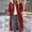 Wine, variant on Simua Women's Long Hoodies Winter Fleece Jackets Casual Zip up Hoodies Soft Sherpa Sweatshirts Warm Long Coats