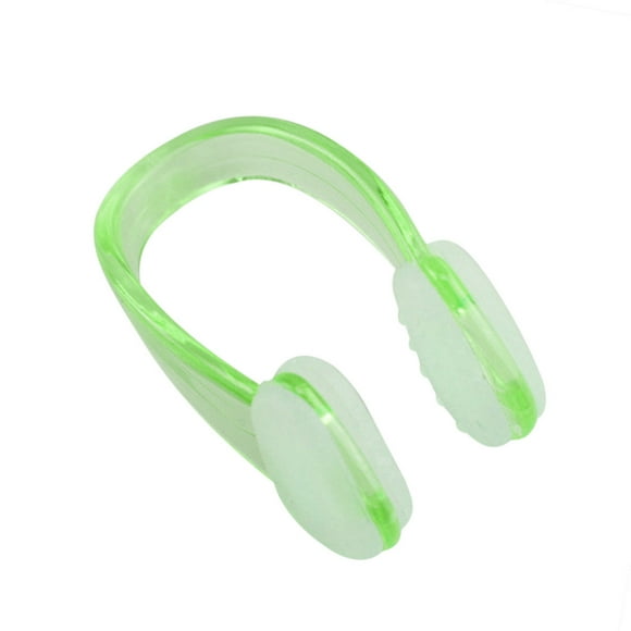 Peggybuy Unisex Swimming Nose Clip Nose Plug Soft Swim Nose Clip Nose Protector (Green)