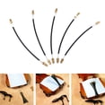 thumbnail image 1 of Kit de Traña Trasera de Nailon, Repuesto de Cordón Con los Conectores de Trasero de Tornillo de Latón para Violín 3/4, 4/4, 5 UDS., 1 of 7