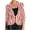 Red, variant on Fantaslook Clearance Women's Blazer Casual Work office Open Front Striped Blazer Striped 3/4 Sleeve Lightweight Fashion Jacket Green 12(XXL)
