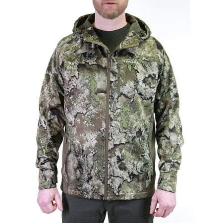 TrueTimber Tekari Men s Stride Flex Full Zip Hooded Jacket - XRC Camo L