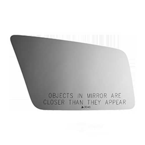 Burco Side View Mirror Replacement Glass - Clear Glass - 3040