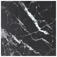thumbnail image 1 of vidaXL Table Top Black 60x60 cm 6 mm Tempered Glass with Marble Design, 1 of 3