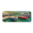 thumbnail image 1 of Italy Computer Mouse Pad, Summer Landscape and Wooden Boats on the Lake Garda Torbole Town Fishing Maritime, Rectangle Non-Slip Rubber Mousepad Large, 31" x 12" Gaming Size, Multicolor, by Ambesonne, 1 of 2