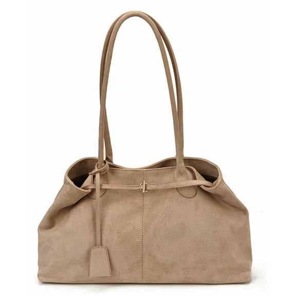NCY Slouchy Suede Hobo Bags Women Underarm Shoulder Satchels Bag Trendy Crescent Crossbody Purses Top-Handle Tote Handbag 2025