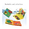 thumbnail image 6 of Lindbes 4 Pack Baby Bath Books Nontoxic Fabric Soft Baby Cloth Books  Early Education Toys Waterproof Baby Books for Toddler  Infants Crinkly Cloth Book Bath Toys for 6 to 12 - 18 Months, 6 of 8