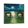 thumbnail image 1 of Póster de arte en lienzo y arte de pared con imagen impresa de los océanos ingleses de Drive-by Truckers, carteles de decoración de dormitorio familiar modernos, estilo marco, 12 x 12 pulgadas (30 x, 1 of 4