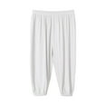 thumbnail image 2 of Fozruso Loose Long Pants for Girls Kids' Loose Solid Color Jogging Slacks 3 12 Years Old Sizes 18-24 Months, 2 of 5