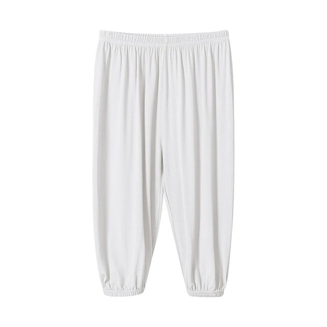 GDREDA Kids' Loose Solid Color Jogging Slacks 3 12 Years Old Girl’s Pants