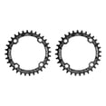 thumbnail image 4 of Greeniant Juego de bielas para bicicleta, disco dentado, 32T, cadena hexagonal de aluminio, accesorios de reparación de ciclismo para deportes al aire negro y 32T 2piezas Greeniant CBP110519, 4 of 5