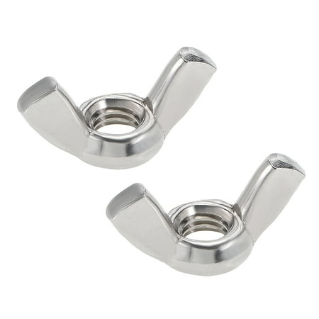 

3/8 -16 Wing Nuts 304 Stainless Steel Shutters Butterfly Nut Hand Twist Tighten Fasteners Parts 2 pcs