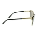 thumbnail image 3 of Versace  Metal Womens Round Sunglasses Black/Pale Gold 57mm Adult, 3 of 3
