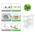 thumbnail image 3 of WZTO Vertical Hydroponic System Indoor Planting Kit With Water Pump Soilless Cultivation Grow Box Garden Cabinet Box Indoor Planting Kit With Water Pump Timer Garden Hydroponic Growing System masterly, 3 of 8