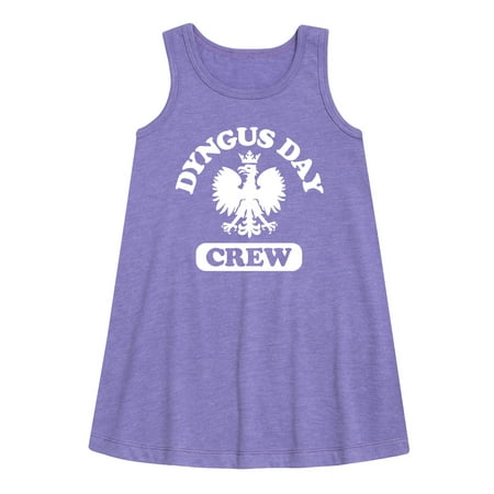 

Instant Message - Dyngus Day Crew - Polish Holiday Celebration - Toddler & Youth Girls A-line Dress