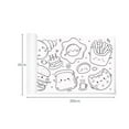 thumbnail image 5 of YAOMOBB Painting Paper Sheet Toddler Drawing Paper Exquisite Pattern Self Adhesive Tooth Line Design No Odor Inspire Creativity Multiple Styles, 5 of 5