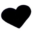 thumbnail image 1 of Alfombras Antideslizantes en apariencia de , para Dormitorio, Alfombrilla para Ventana Flotante, Alfombrilla para Cama, Alfombra, Alfombrilla Yotijar Alfombra de área de amor en forma de corazón, 1 of 3