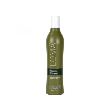Loma Nourishing and Moisturizing Shampoo for Dry & Chemically-Treated Hair Sulfate Free 12 fl oz