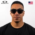 thumbnail image 7 of Oakley OO9448 Sylas Rectangle Shaped Non-Polarized Sunglasses for Men - Includes Official Eyewear Kit - Polished Black Frame with Prizm Gray Lens, 7 of 7