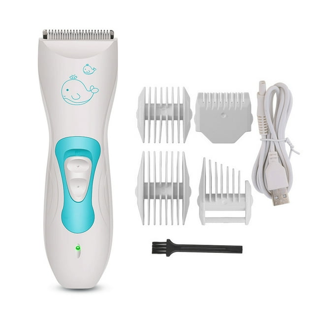 Tondeuse à Cheveux Silencieuse pour Enfants Sans Fil, Tondeuse Bébé, Étanche et Rechargeable