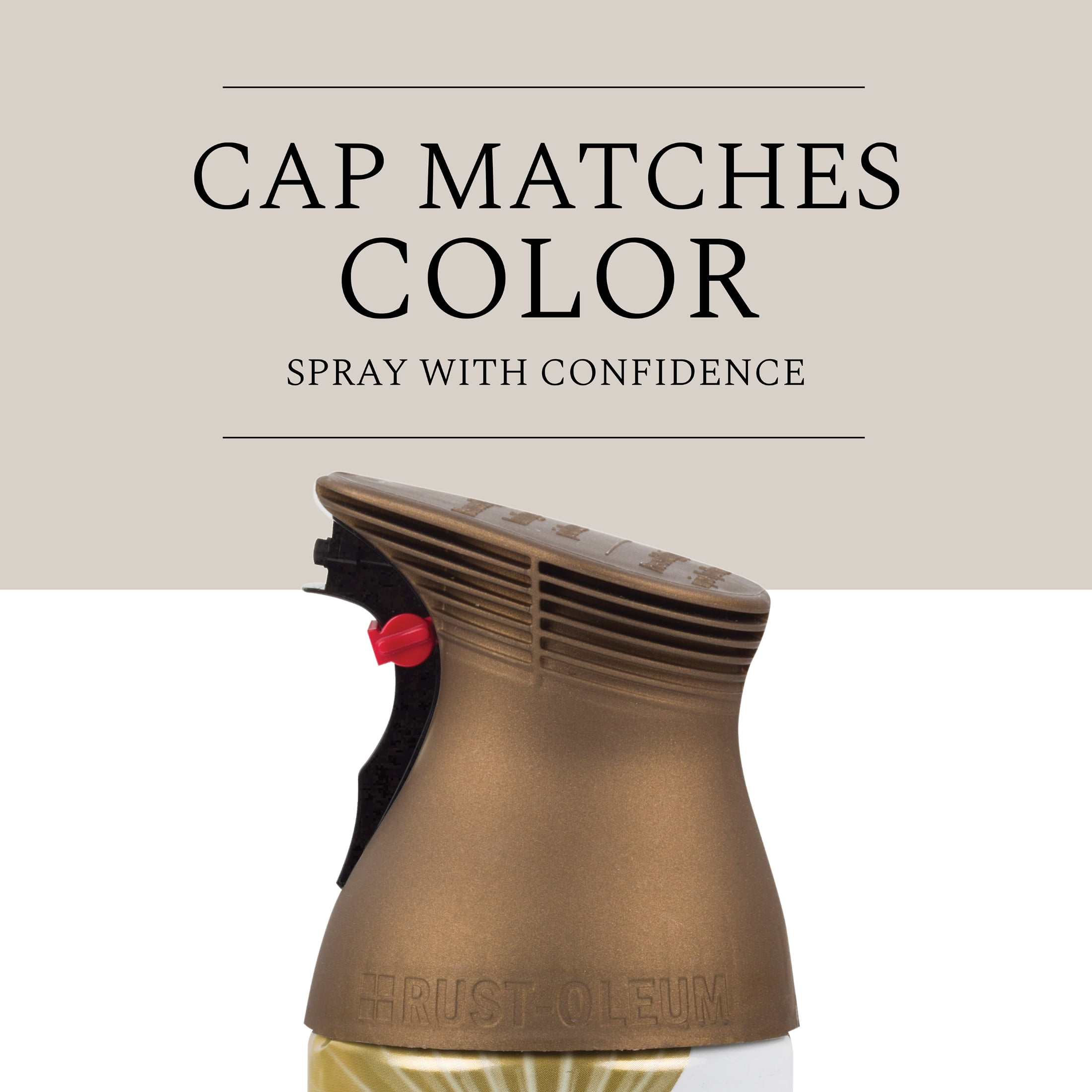 Rust-Oleum 260728 Universal All Surface Antique Brass Metallic 66 oz Spray Paint, 6 Pieces 6 Pack