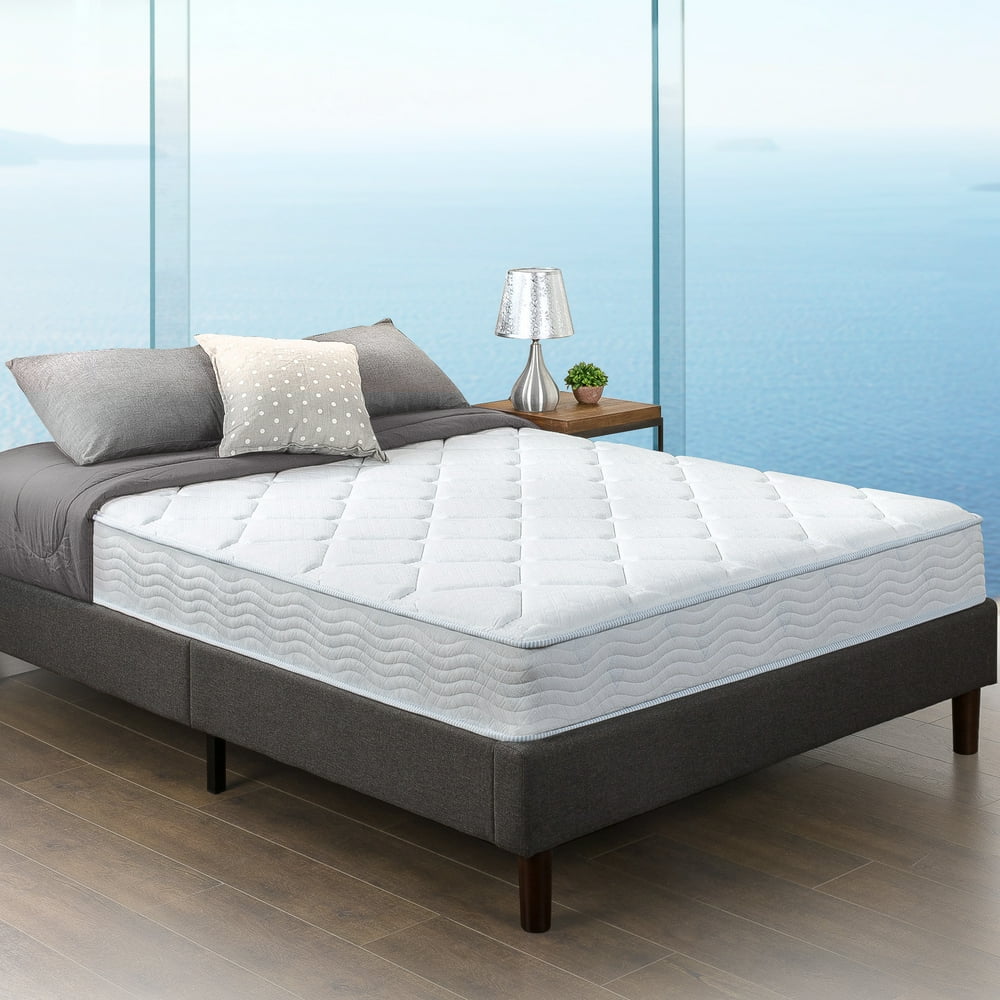 Slumber 1 by Zinus 8” Green Tea Cooling Swirl Memory Foam
